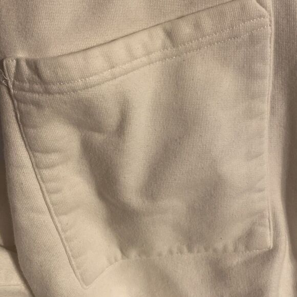 EUC LES GIRLS LES BOYS Ultimate Fit Sweats Loose Off-White Jogger Pants - Picture 8 of 8